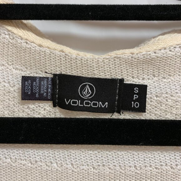 NWT White Cream Volcom "Go Go Wrap" Cardigan *FLAW* Small - Picture 4 of 13